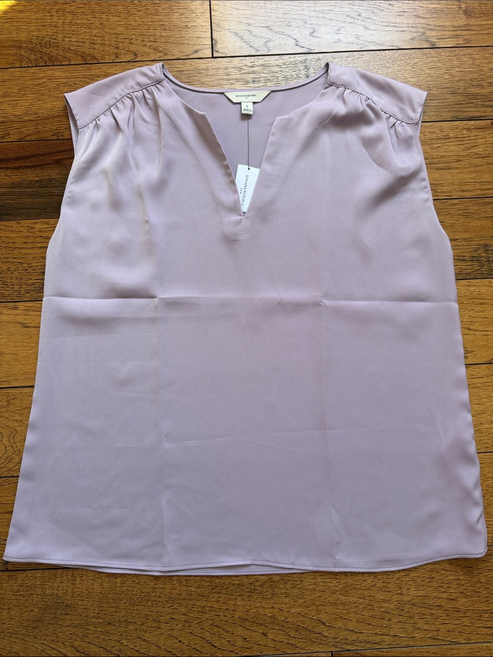 Banana Republic Factory Lavender Sleeveless Dolman Top